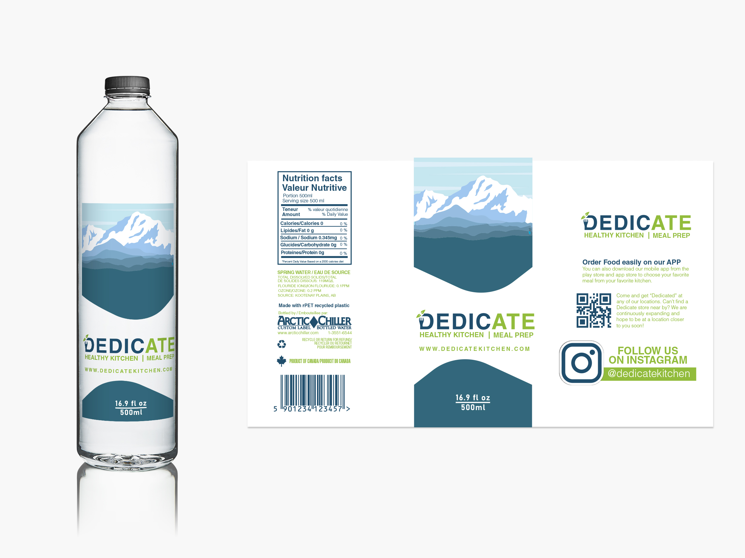 Packaging Design by davidsantacruz7 for DEDICATE Healthy Kitchen | Design #27425757