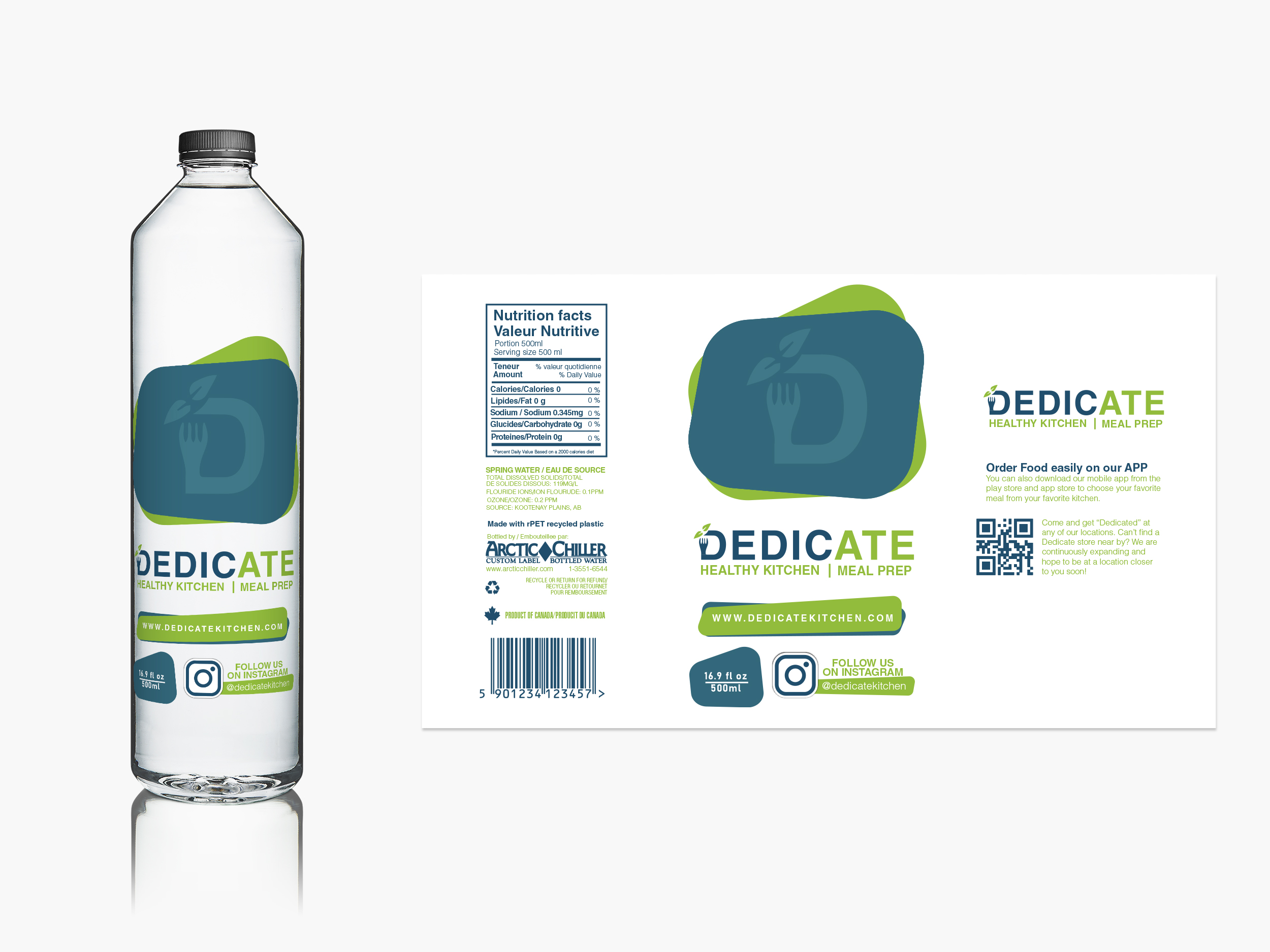 Design Emballage par davidsantacruz7 pour DEDICATE Healthy Kitchen | Design #27425868