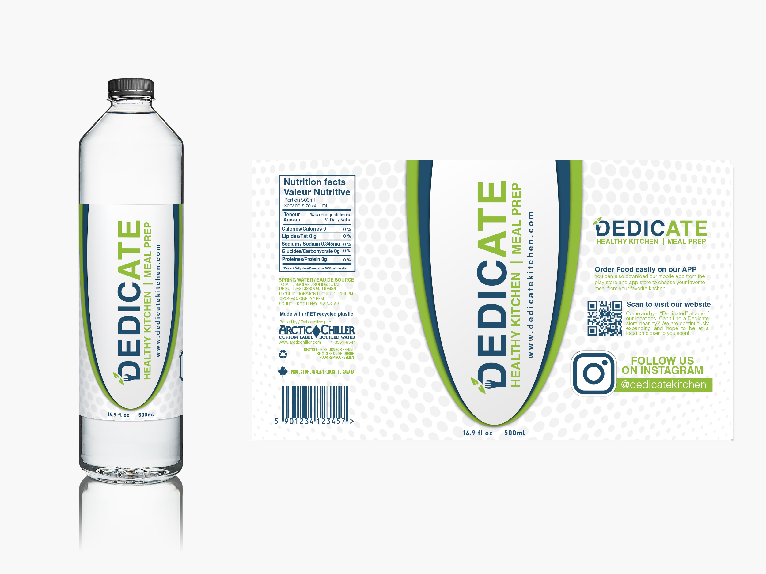 Packaging Design by davidsantacruz7 for DEDICATE Healthy Kitchen | Design #27432549