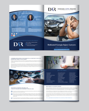 Brochure Design by alex989 for Dermer Appel Ruder, LLC | Design: #27426079
