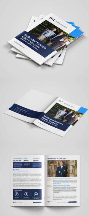 Brochure Design by debdesign for Dermer Appel Ruder, LLC | Design: #27434092