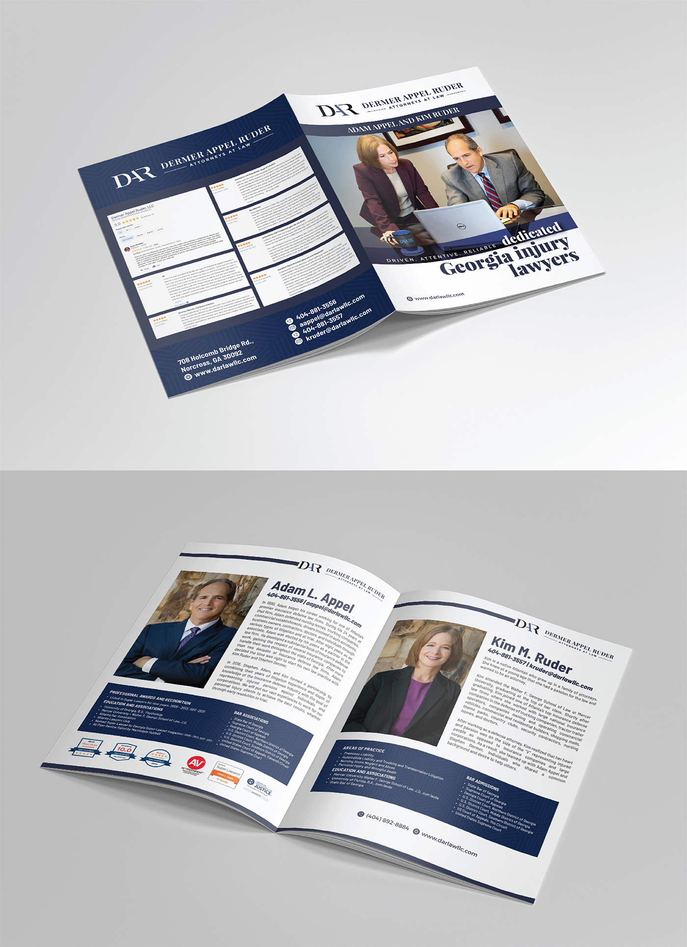 Design de Brochure par Deziners Zone pour Dermer Appel Ruder, LLC | Design #27429702