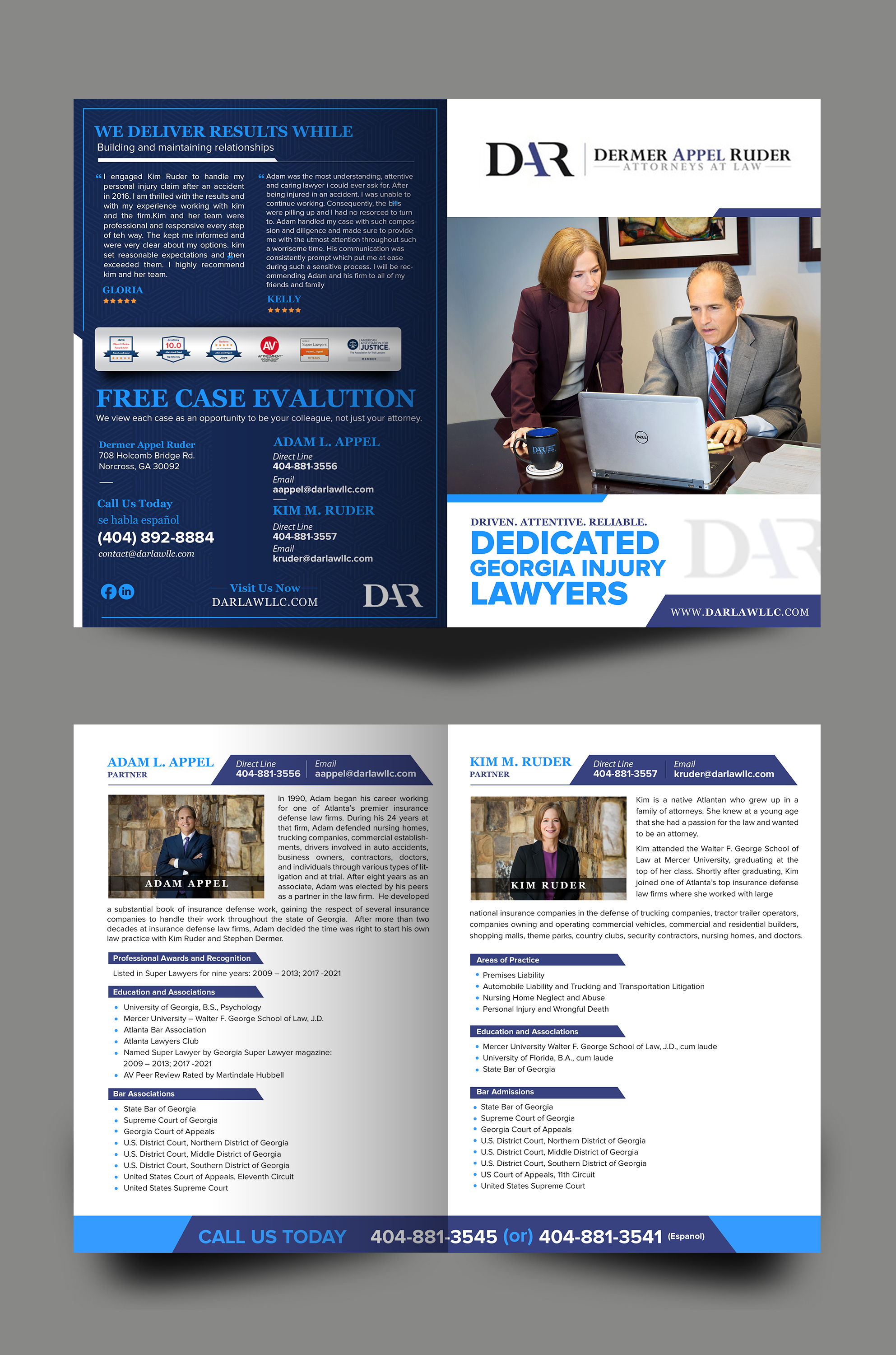 Brochure Design by chandrayaan.creative for Dermer Appel Ruder, LLC | Design #27429810