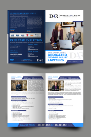 Brochure Design by chandrayaan.creative for Dermer Appel Ruder, LLC | Design: #27429810