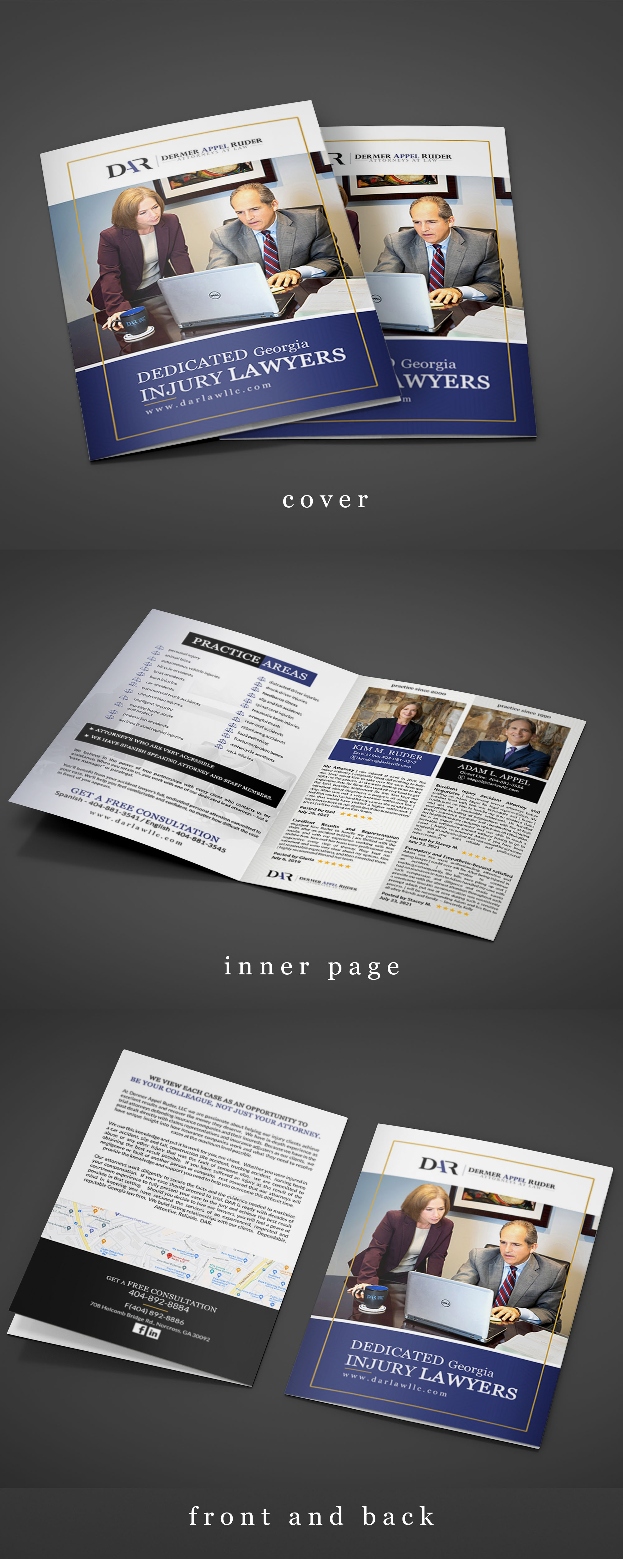 Design de Brochure par n214008 pour Dermer Appel Ruder, LLC | Design #27429939