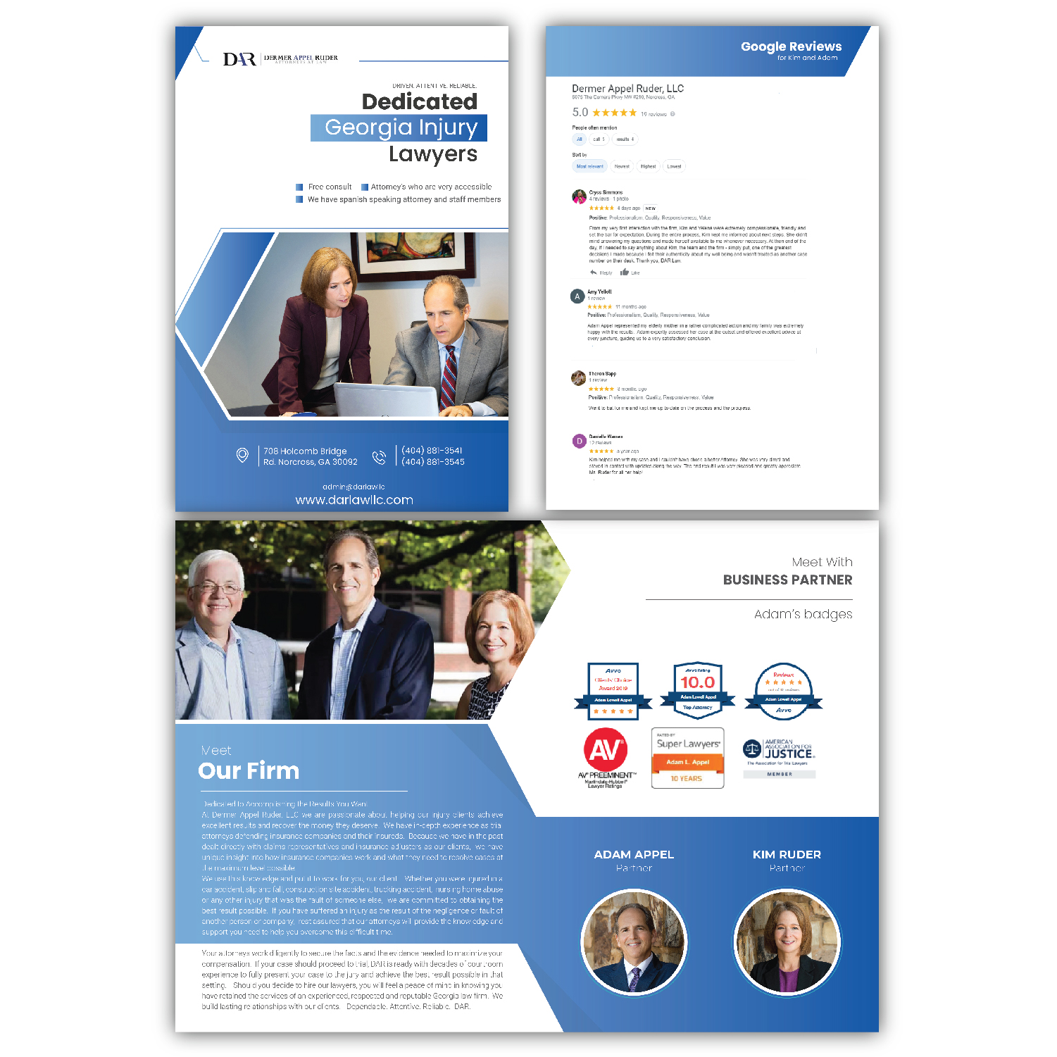 Brochure Design by Maxo-Biz for Dermer Appel Ruder, LLC | Design #27436128