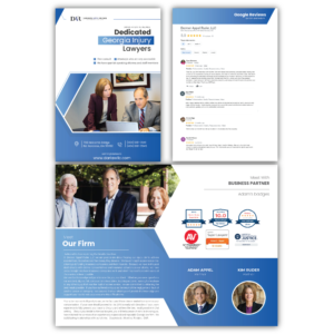 Brochure Design by Maxo-Biz for Dermer Appel Ruder, LLC | Design: #27436128