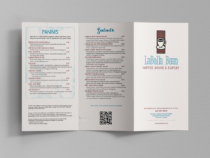 Menu Design by mrmrnjr for LaBella Bean | Design: #27456106