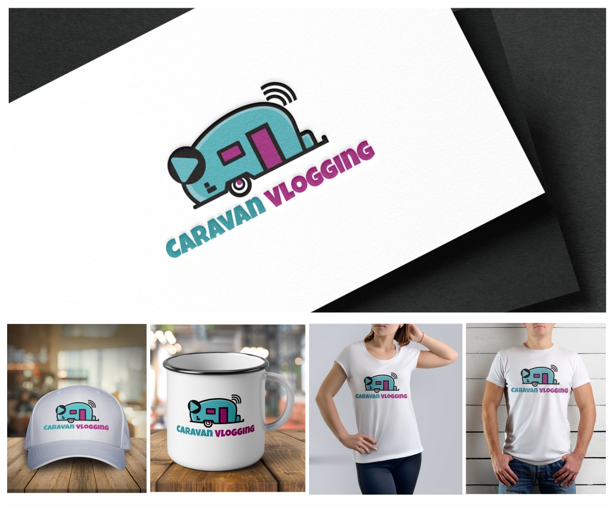 Design de Logo par aarohiak pour Caravan Vlogger | Design #27454899