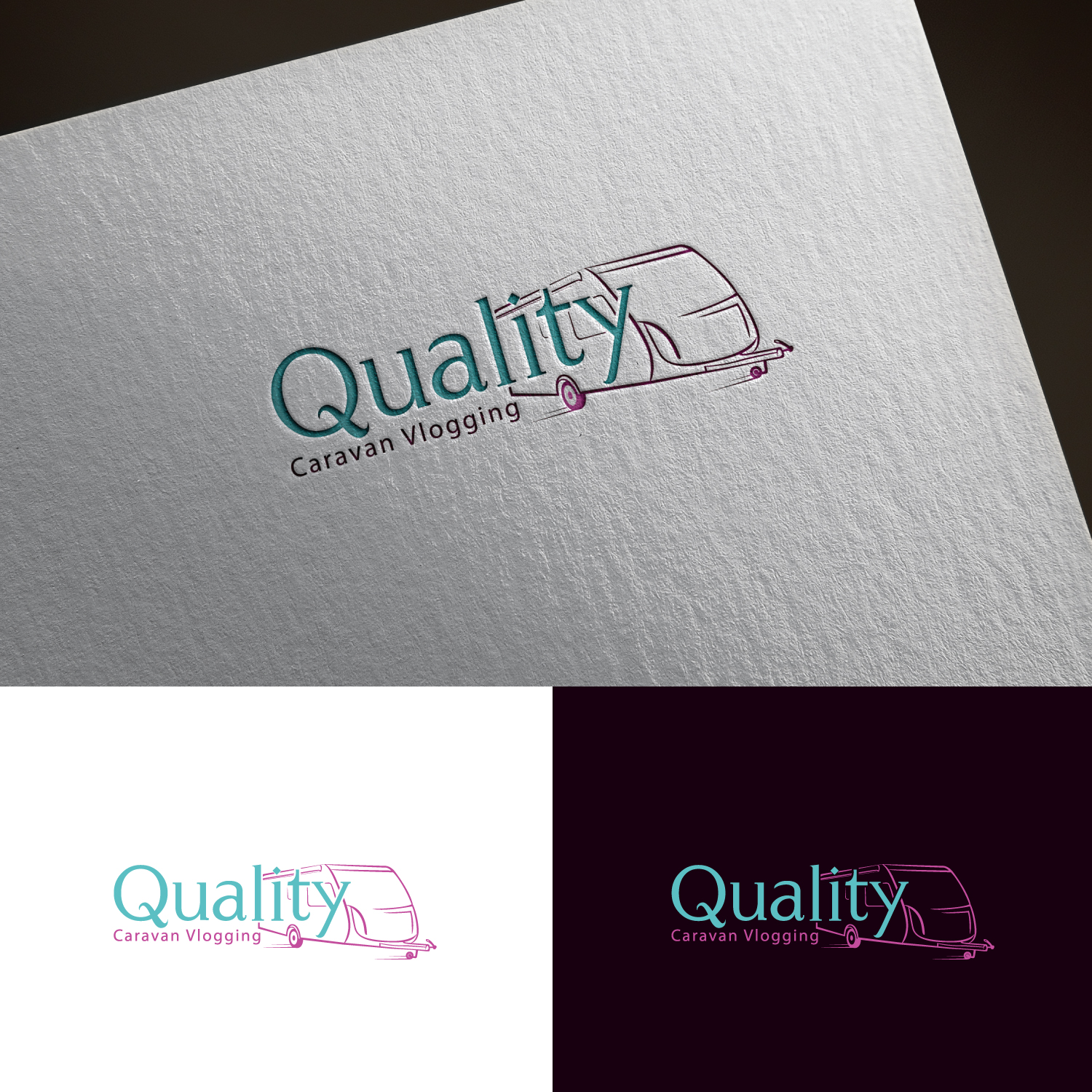 Logo Design by sankar999 for Caravan Vlogger | Design #27422892