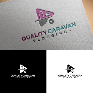 Quality Caravan Vlogging | Logo Design by Dot Design 3
