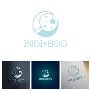 Indi + Boo | Logo Design by michellefrances
