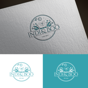 Indi + Boo | Logo-Design von sankar999