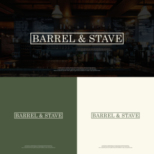 Barrel & Stave | Logo Design by wiwi design