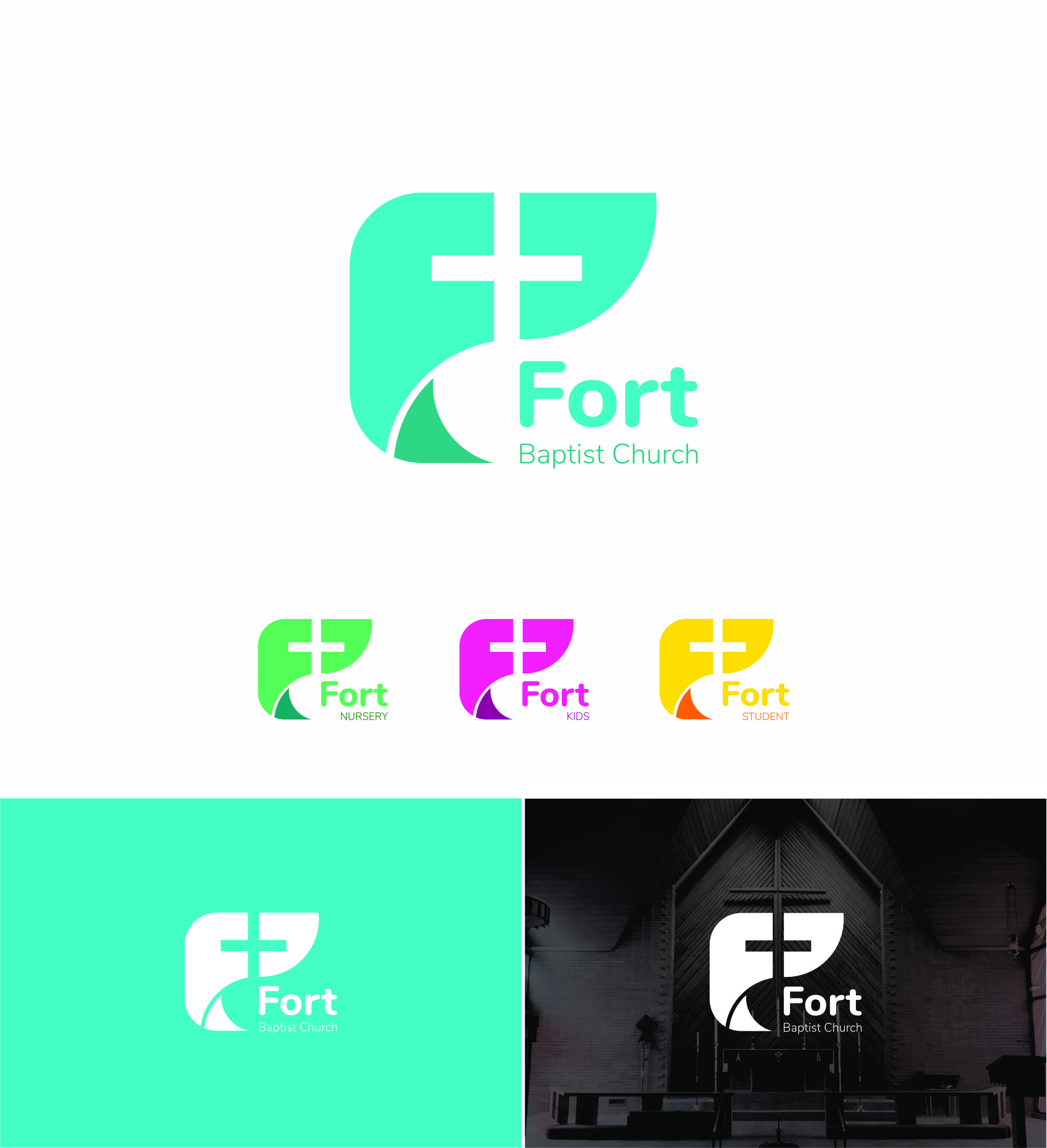 Logo Design by tejokris for Fort Baptist Church | Design #27759080