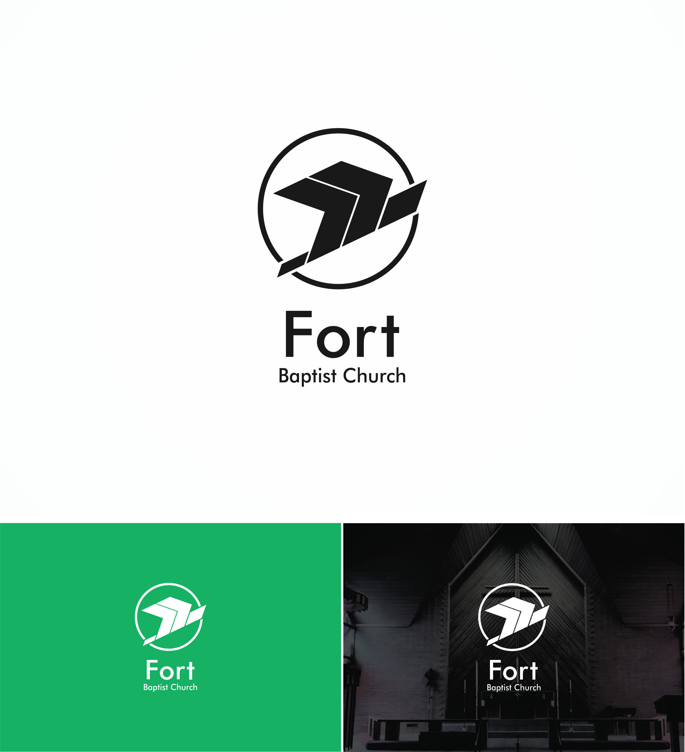 Logo Design by tejokris for Fort Baptist Church | Design #27768001