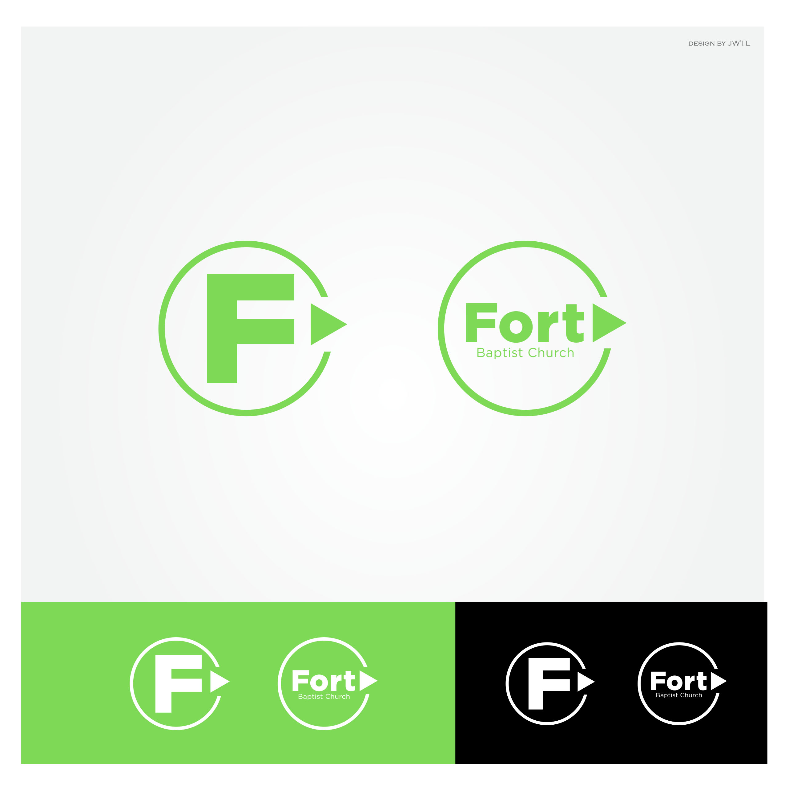 Logo-Design von JWTL für Fort Baptist Church | Design #27446220