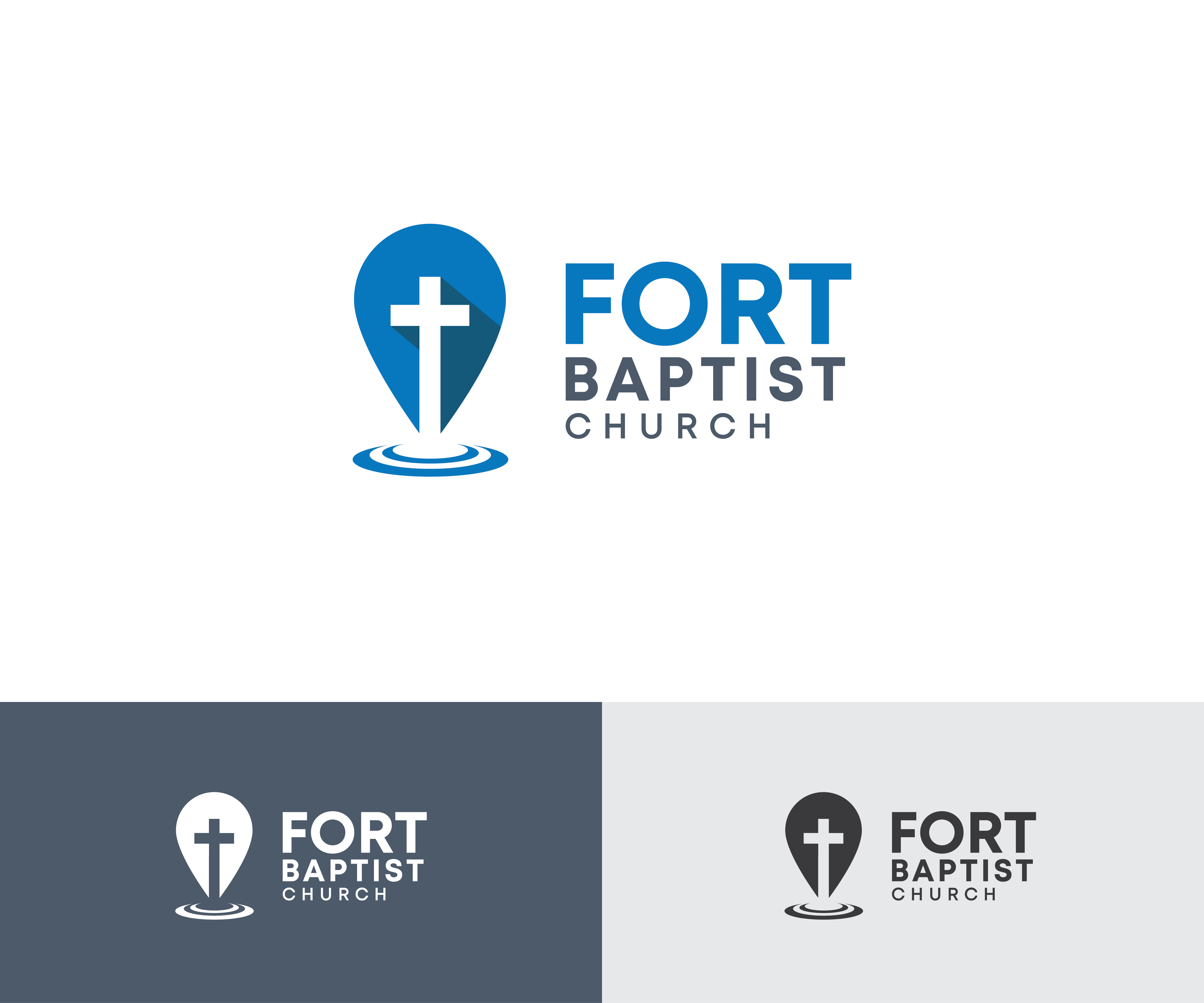 Logo-Design von N M Designs für Fort Baptist Church | Design #27783596