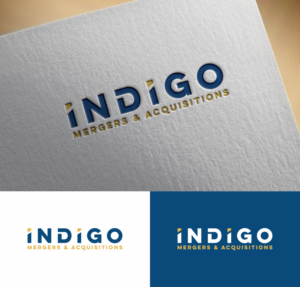 Indigo (main enfaces) Mergers & Acquisitions | Diseño de Logo por Darma_Studio3