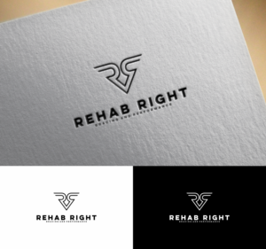 Rehab Right (and then under that I want in smaller writing “Bracing and Performance”) | Logo Design by Darma_Studio3