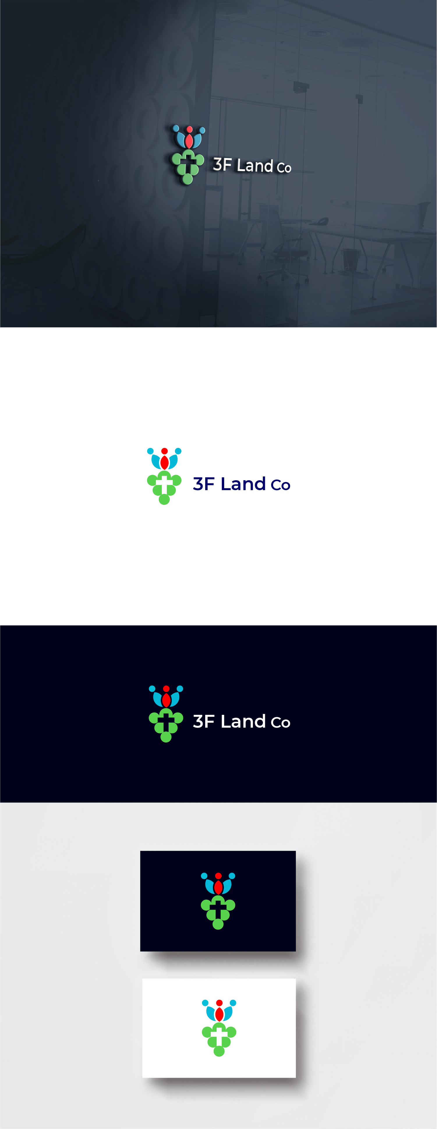 Logo Design by Omee for 3F Land Company | Design #27434058