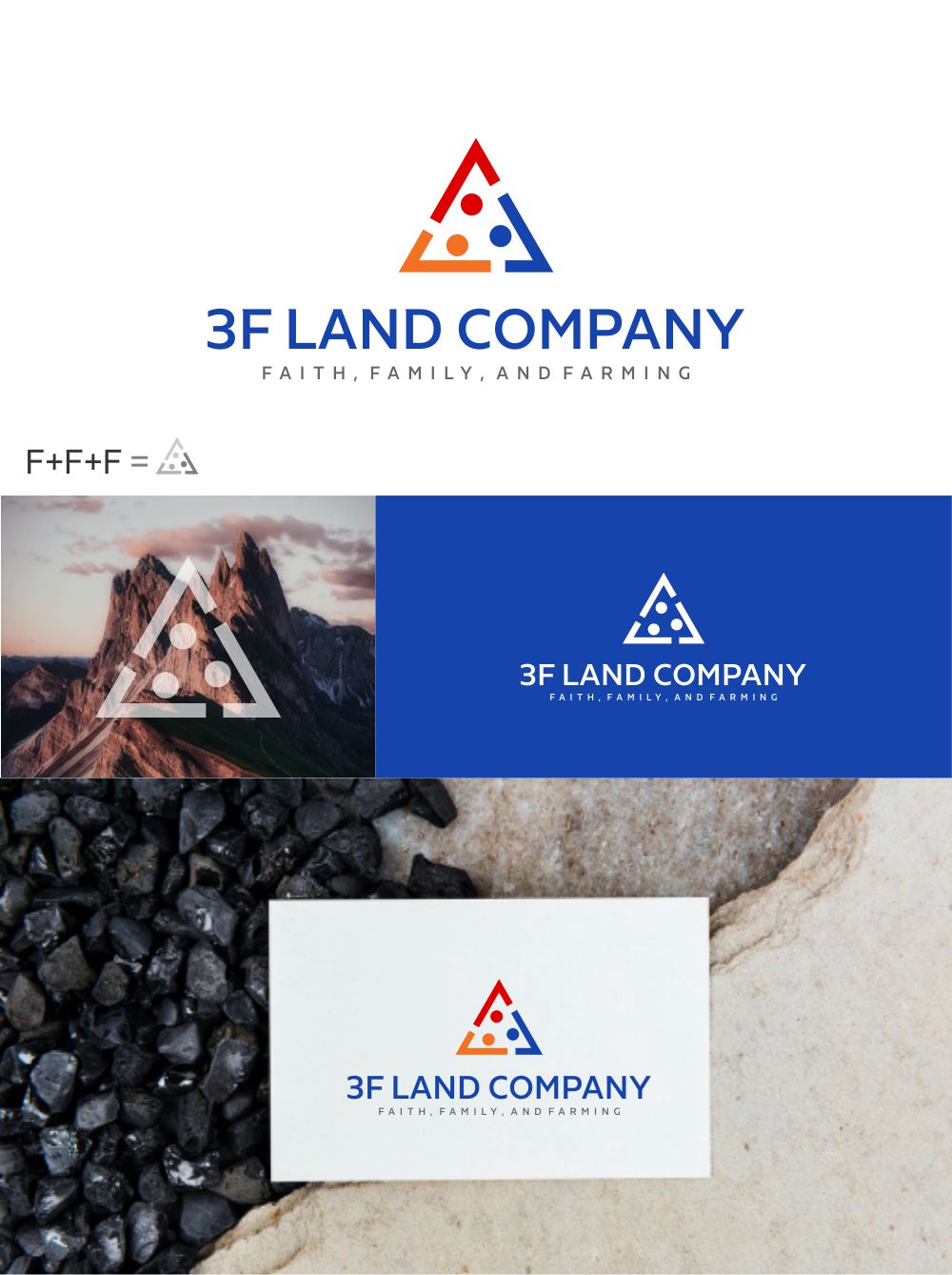 Bold, Playful, Agriculture, farming Logo Design for 3F Land Company OR