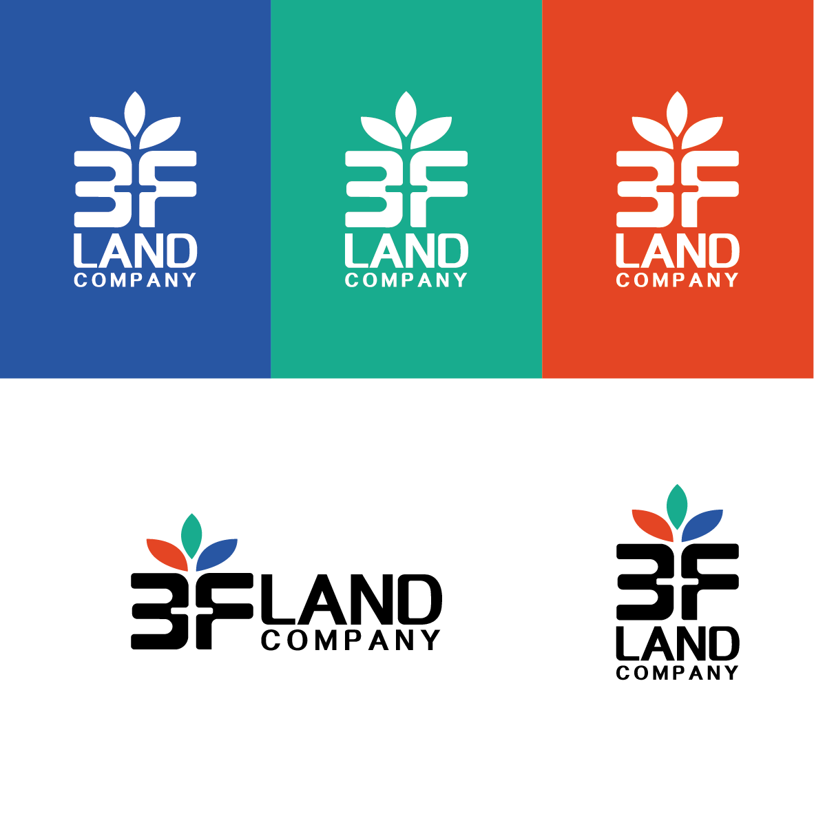 Logo Design by Chau Lun So for 3F Land Company | Design #27442449