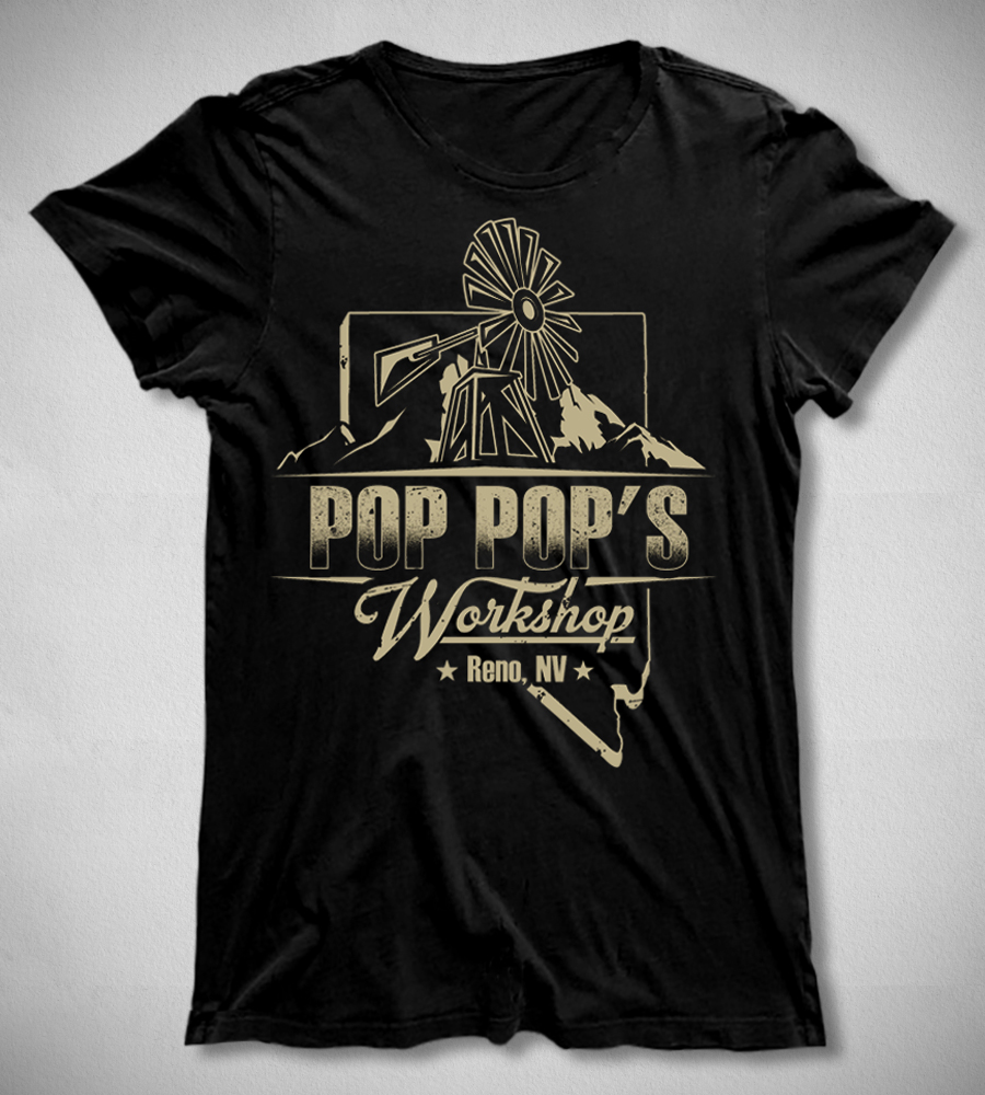 T-Shirt-Design von Jonya für Pop Pop's Work Shop | Design #27454523