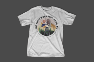 T-Shirt-Design von Nilu für Pop Pop's Work Shop | Design #27456731