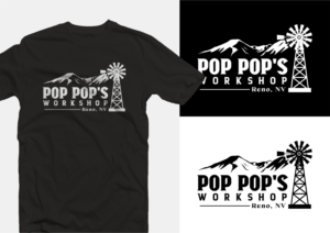 T-shirt Design by ammar_ed for Pop Pop's Work Shop | Design: #27464518