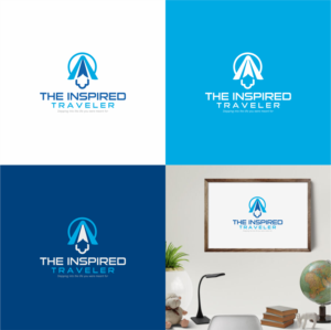 The Inspired Traveler—Stepping into the life you were meant for.  | Logo Design by Sibyle