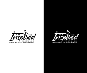 The Inspired Traveler—Stepping into the life you were meant for.  | Logo Design by uitaki