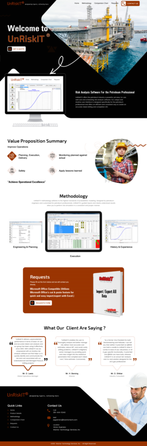 Landing Page Design by rightway for this project | Design: #27449872