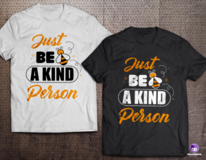 Just Be A Kind Person | Diseño de Camiseta por FigliaPerduta