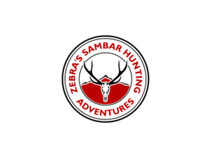 Zebra's Sambar hunting Adventures | Diseño de Logo por BNdesigner