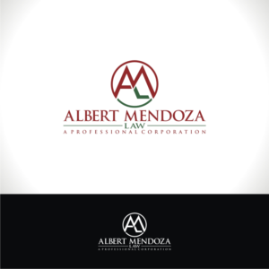 Logo Design by creative_2021 for Albert Mendoza Law, A Professional Corporation | Design: #27432098