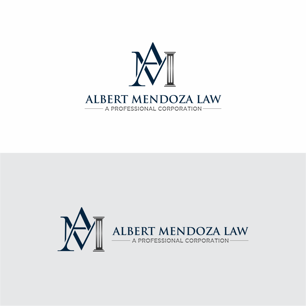 Diseño de Logo por ananda86 para Albert Mendoza Law, A Professional Corporation | Diseño #27443876