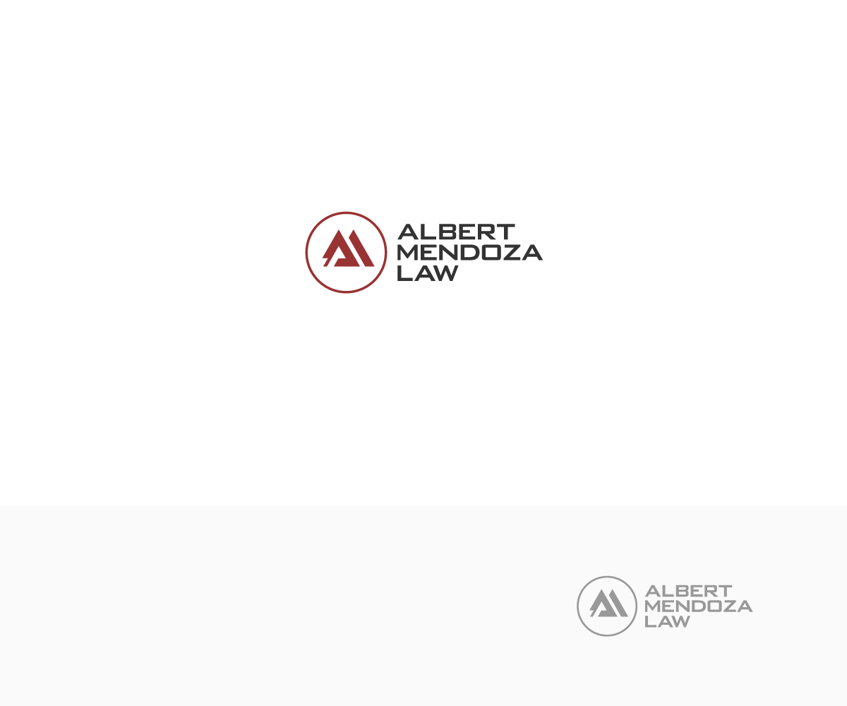 Logo Design by aglaronde23 for Albert Mendoza Law, A Professional Corporation | Design #27443214