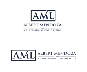 Logo Design by leduy87qn for Albert Mendoza Law, A Professional Corporation | Design #27434843