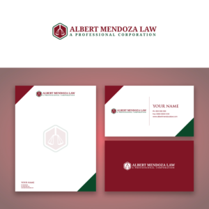 Albert Mendoza Law, A Professional Corporation | Logo Design by MG.graphics
