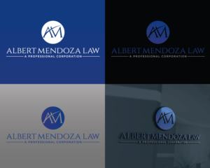 Logo Design by Atec for Albert Mendoza Law, A Professional Corporation | Design: #27444522