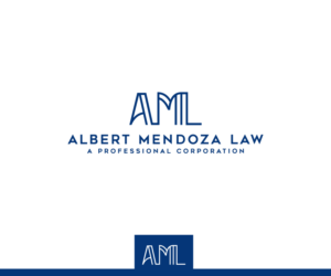 Logo Design by ecorokerz for Albert Mendoza Law, A Professional Corporation | Design: #27430233