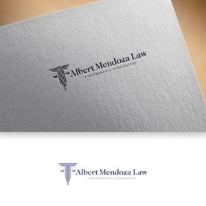 Albert Mendoza Law, A Professional Corporation | Logo Design by DesignDUO
