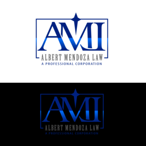 Logo Design by GODDREAMCREATION for Albert Mendoza Law, A Professional Corporation | Design #27456894