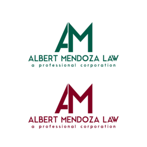 Logo Design by JanuX for Albert Mendoza Law, A Professional Corporation | Design #27430132