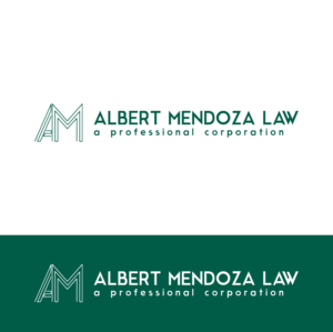Logo Design by JanuXart for Albert Mendoza Law, A Professional Corporation | Design: #27430157