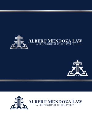 Logo Design by Nitin Mudras for Albert Mendoza Law, A Professional Corporation | Design: #27434670