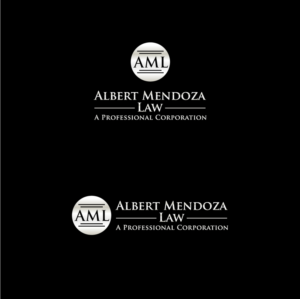 Logo Design by Ayub Zafar for Albert Mendoza Law, A Professional Corporation | Design: #27444061