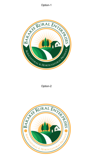 Barakee Rural Enterprises.  Agricultural & Horticultural Produce. | Logo Design by HEAVEN ART