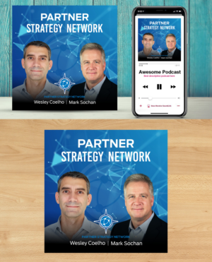 Podcast Cover Art for Partner Strategy Network | Grafik-Design von ecorokerz